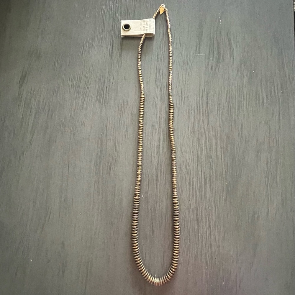Anthropologie Gold Snake Necklace